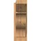 Ekena Millwork Funston Slat Smooth Outlooker, Western Red Cedar, 7 1/2"W x 18"D x 22"H OUT08X18X22FST06SWR - alternate 2